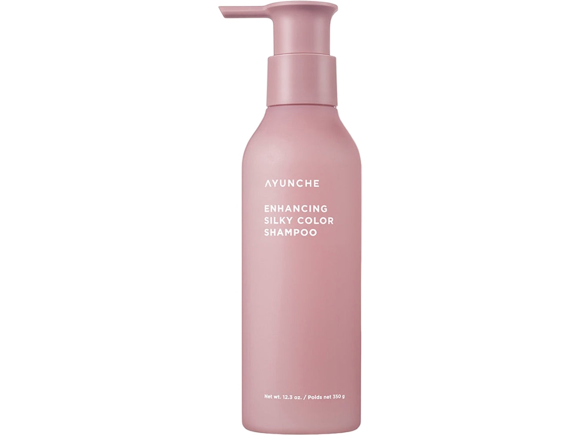 Ayunche Enhancing Silky Color Shampoo 350 G - Shampoo Para Cabelo Pintado Ou Loiro