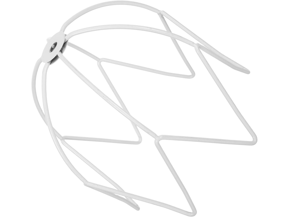 Suporte De Lâmpada Vintage Artesanal Em Forma De Gaiola Para Pendurar E Proteger A Lâmpada.