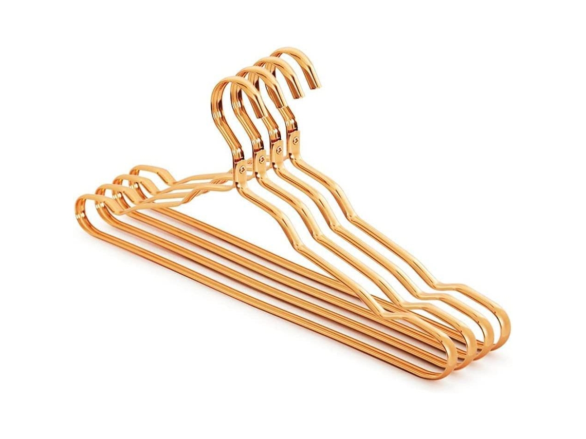 Cabides Dourado 10 Peças BRILVIBERA