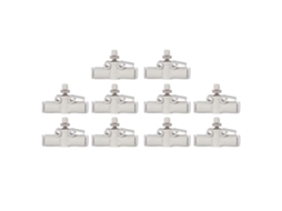 10pcs Válvula De Controle De Fluxo De Ar Pvc Conexão Rápida Fittings Tubo Pneumático