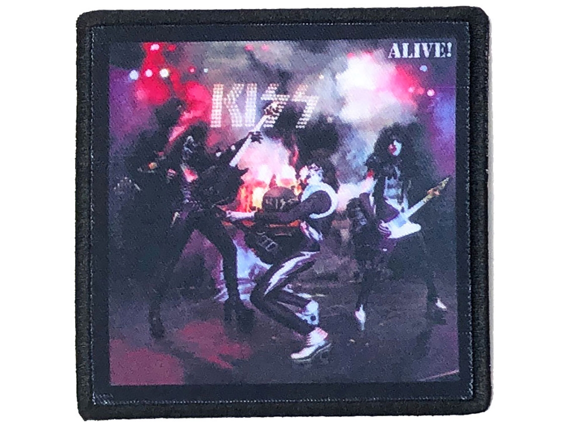 Emblema de Coser ROCK OFF Kiss Alive!