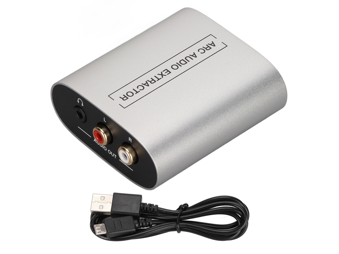 Adaptador Mali Splitador de Som Arc Hd, Interface 2ch Estéreo, Analógico, para Amplificador e Fone