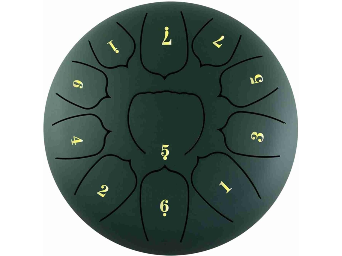 Tambor De Língua De Aço De 6 Polegadas, Tambor De Mão De 11 Notas Com Baqueta, Palhetas, Percussão Para Música