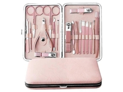 Lurelia Conjunto De Manicure E Pedicure, 18 Peças, 1,5 Cm