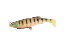 Anub isca de Pesca de Silicone com Rabo T 12.5cm 39g Anéis Magnéticos e Anzóis Triplos para Água Doce e Salgada