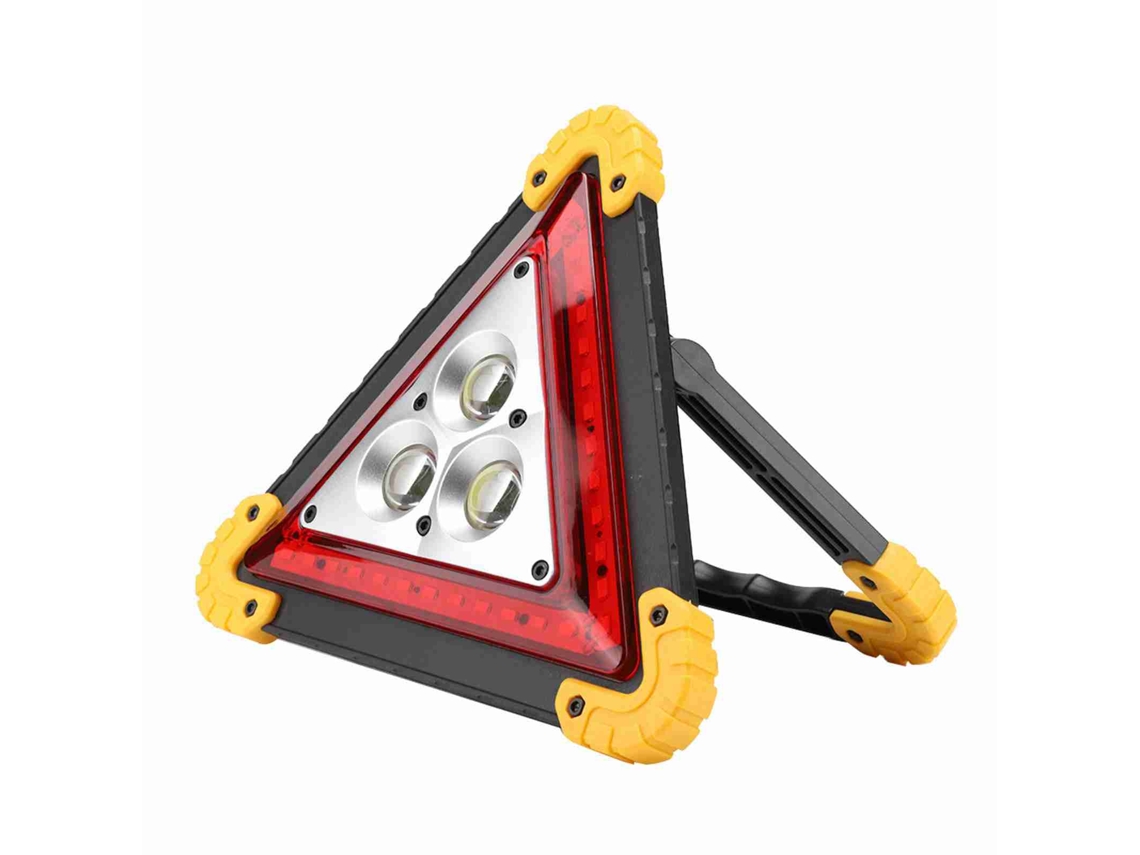 Sinal De Aviso Triangular De Emergência Veicular Multifuncional (30w Com Luzes Led)