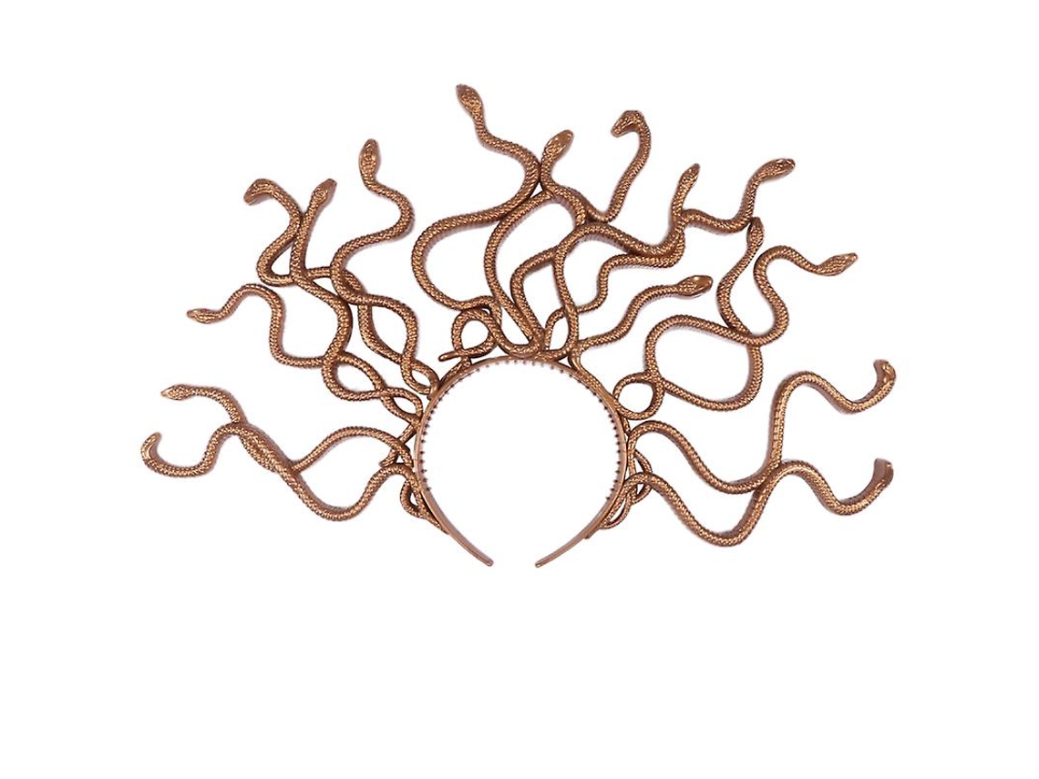 2 Peças de Faixa de Cabelo de Cobra para Decorações de Halloween ALLINLESS