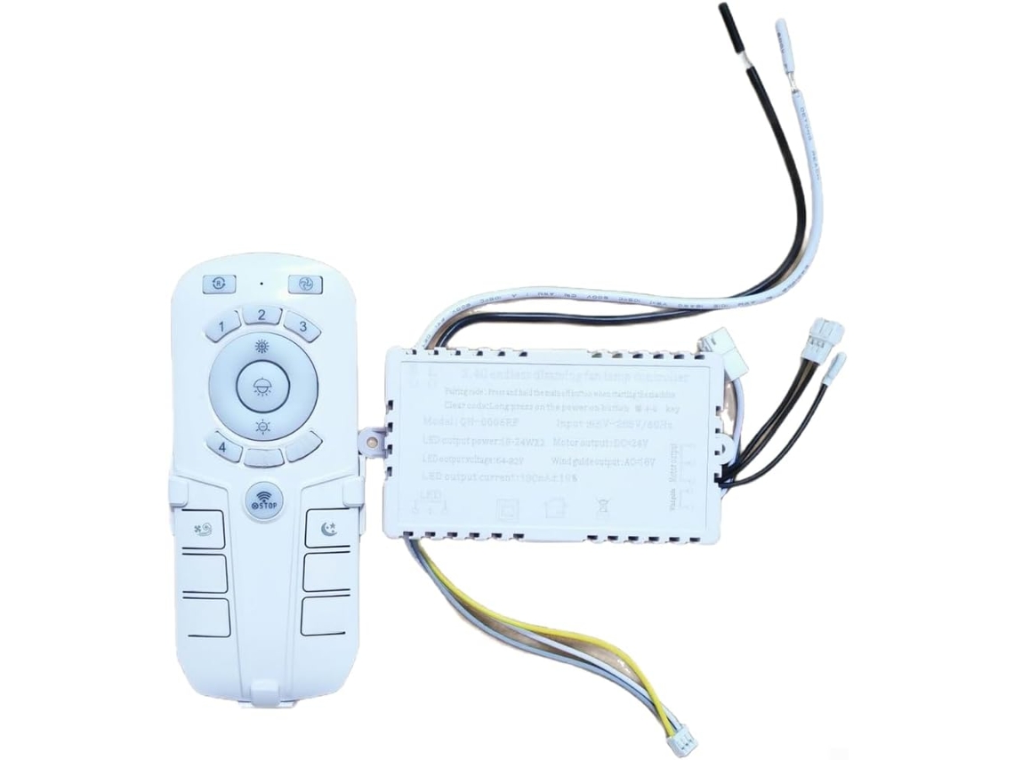 Ventilador De Teto 110v Com Inversor Dc De Alta E, B, Design Compacto