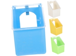 Inoomp Alimentador de Plástico para Pássaros, 4 Peças, para Pendurar, para Pombos e Outros Animais de Estimação. Fácil CHABERLU