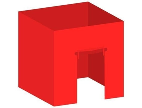 Pack 4 Toldos Laterais para Tendas PRESENTES MIGUEL  3L1P (2x2 m - Vermelho)