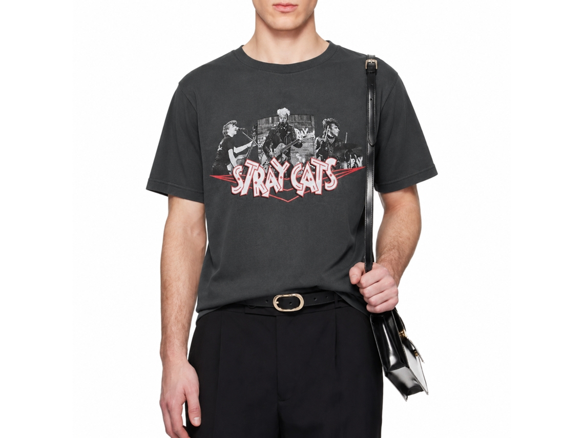 Stray Cats Photo Collage T-shirt Unisex Adults Size:xxxl