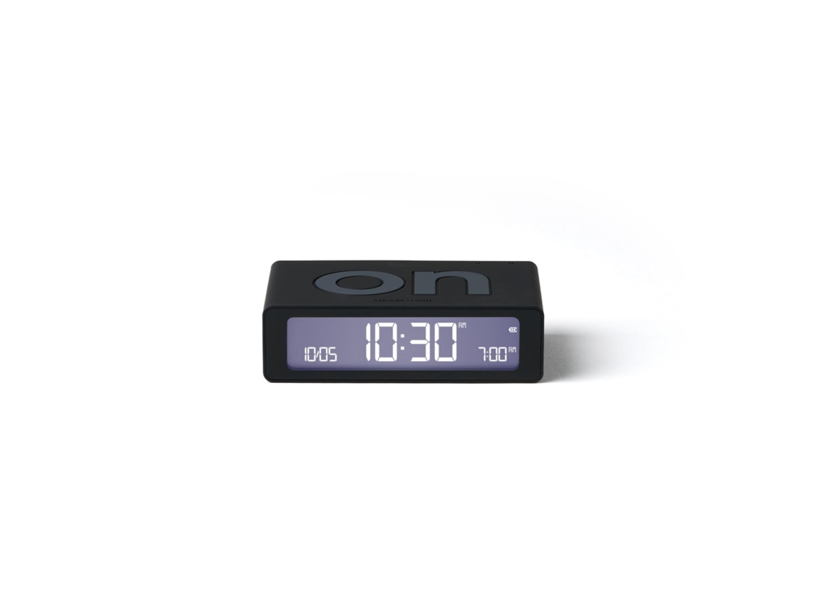 Despertador LEXON FLIP Mini (Preto) 
