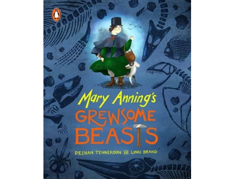Livro mary anning's grewsome beasts de deshan tennekoon (inglês)
