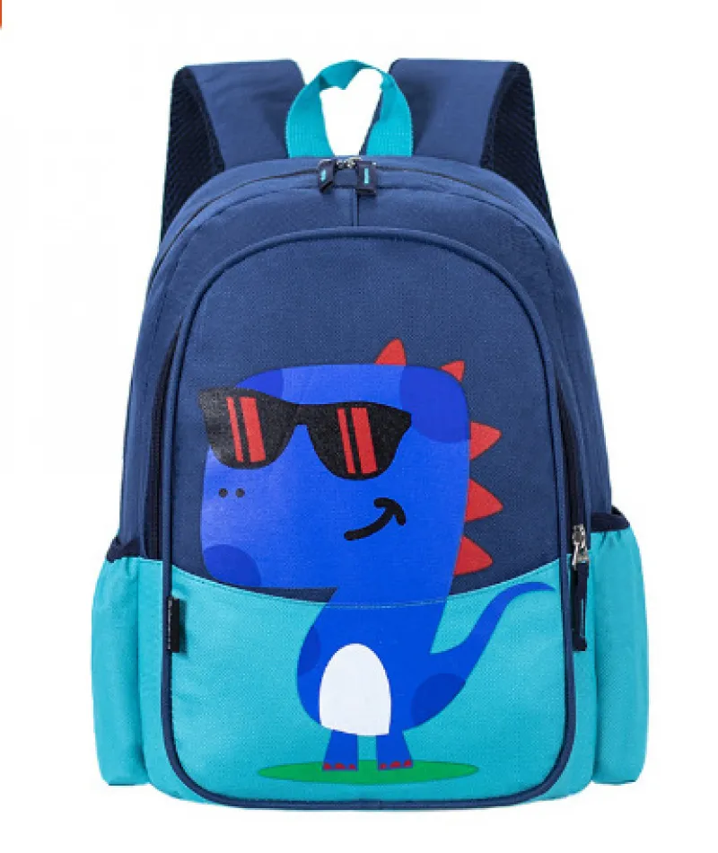 Mochila Eifson Dinossauro para Crianças a partir de 3 Anos, 30x22x10cm - Verde