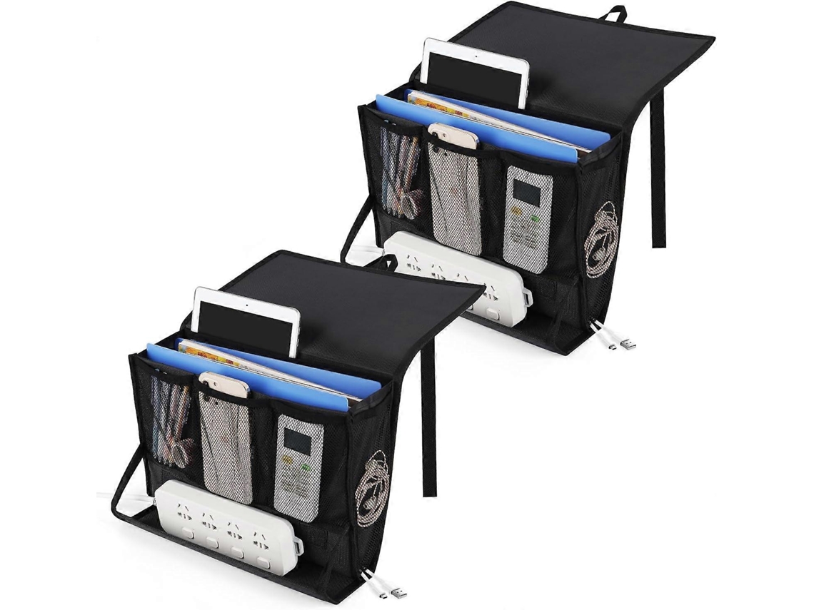 Organizador De Cabeceira Com Suporte Para Régua De Tomadas E 2 Alças Ajustáveis ​​para Beliche. Olysi Shop