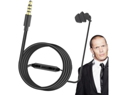 Fone De Ouvido Com Fio Um Lado, Intra-auricular Do Outro.