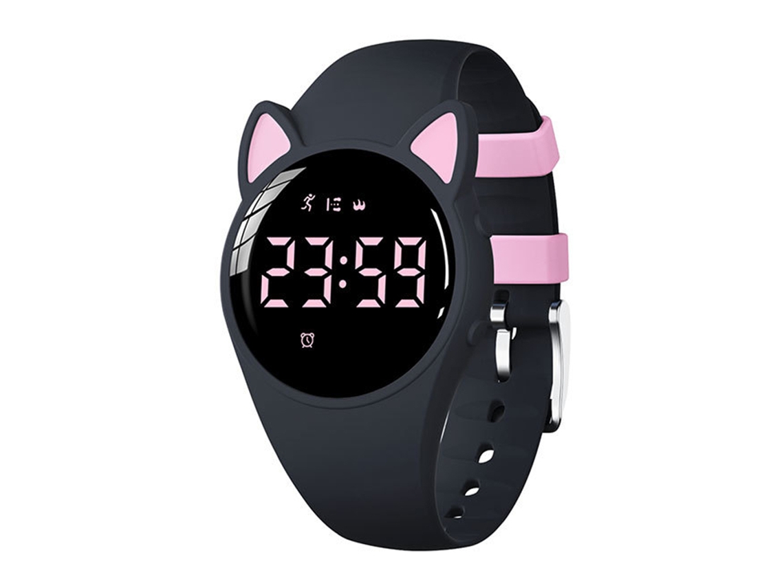 Relógio Digital Esportivo Infantil À Prova D'água Com Alarme Cronômetro Pulseira De Silicone Presente Para Meninos Meninas