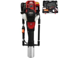 Post Driver 4 Stroke Gasolina Jackhammer Construção Martelo Postes de Cerca Jardim Estojo de Transporte Gratuito
