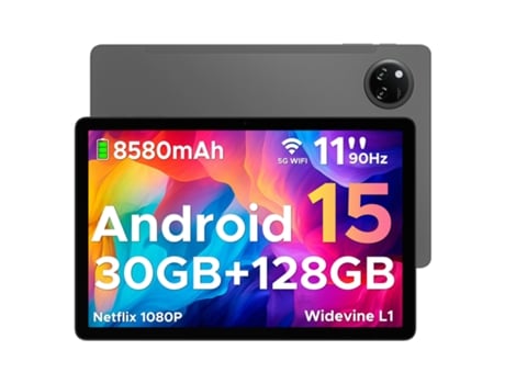 Tab A9 Pro Android 15, Ecrã Hd De 11 Polegadas, 30 Gb De Ram128 Gb De Rom/2 Tb, Tablet 8580 Mah 5g Wifi Android Widevine L1 Otg Doogee
