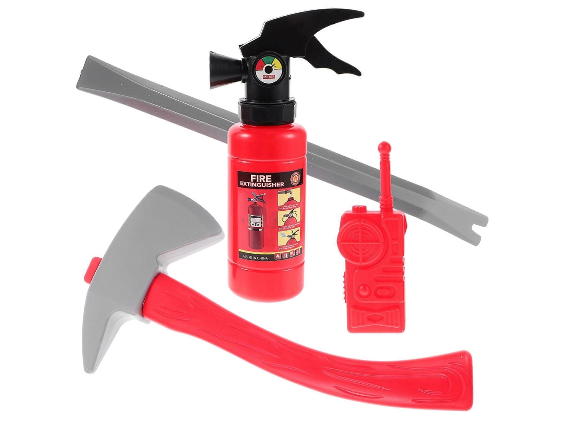 Fireman Role-play Firefighting Props For Party Use 1set Simulation Fire Extinguisher