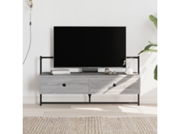 Vidaxl Móvel Tv De Parede 100,5x30x51cm Deriv. Madeira Cinzento Sonoma