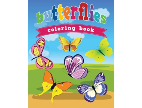Livro Butterflies Coloring Book De Neil Masters (inglês)
