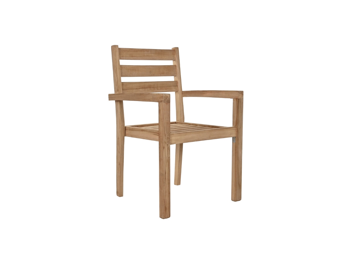 Tuinstoel Home Esprit Castanho Teca 67 X 55 X 95 Cm
