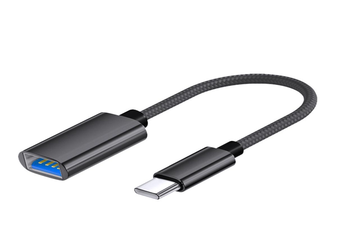 Lurelia Adaptador Otg 2 Em 1 Dourado Essencial