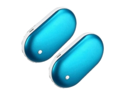 Aquecedor De Mãos Elétrico De Bolso Com 2 Baterias Recarregáveis ​​​​usb Olysi Shop
