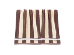 Conjunto de Toalha NEVEANCE Mão Absorventes Macias Algodão Castanho - 2pcs (35x75cm)
