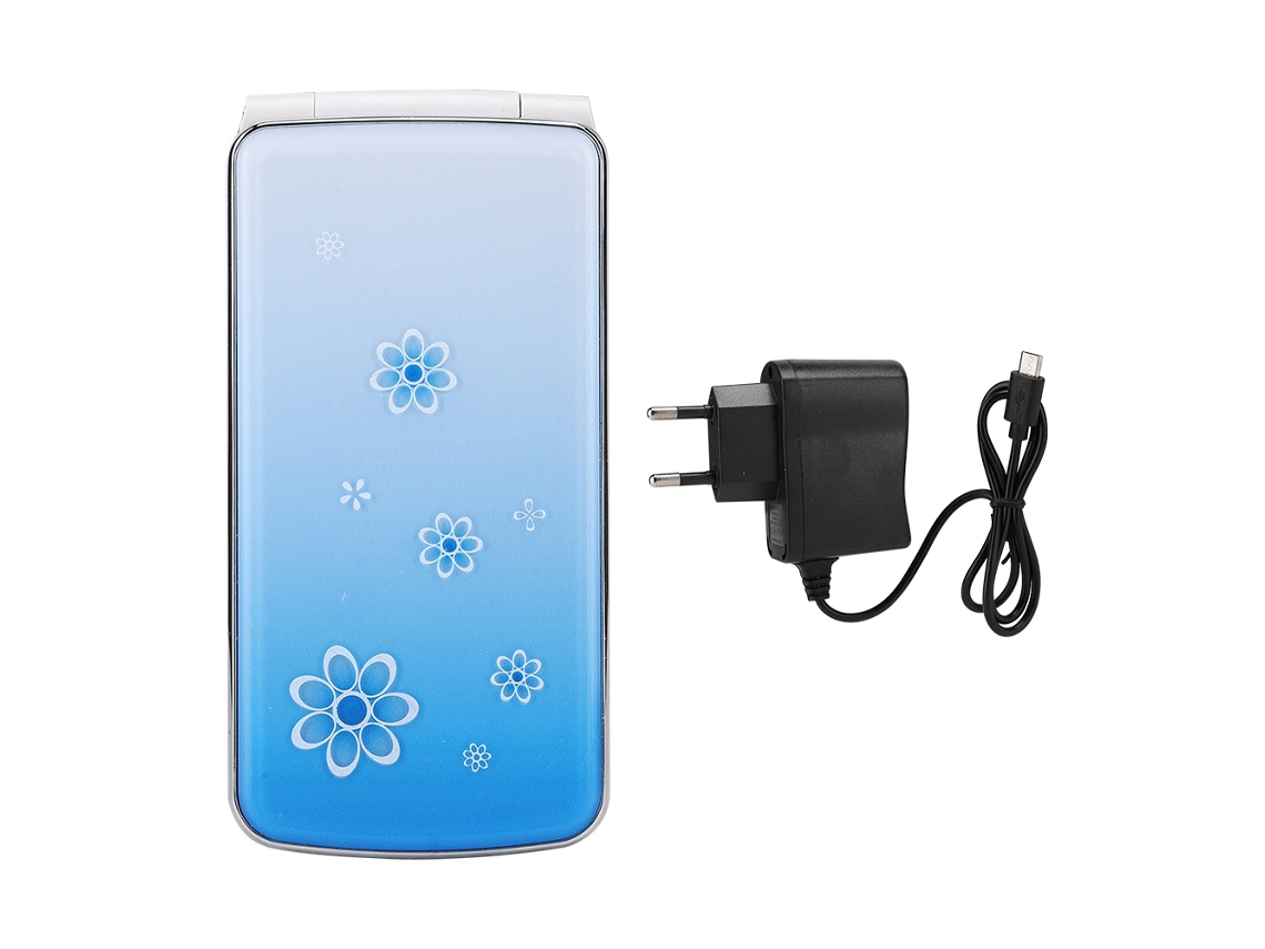 Telefone Móvel Flip LAXISCREED Dual Sim e Tela Clara