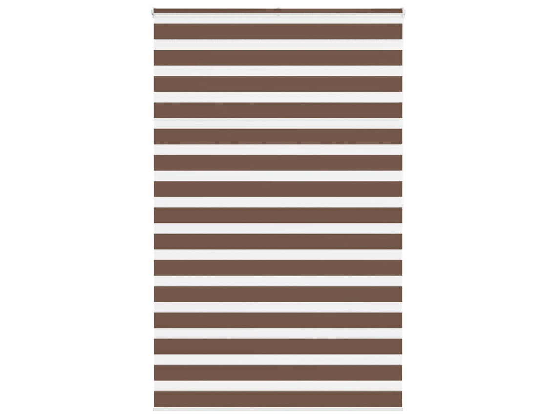 Vidaxl Cortina De Zebra 140x200 Cm Largura Do Tecido 135,9cm Poliéster