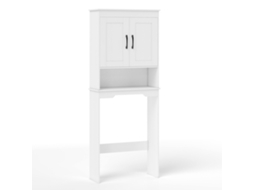 Armário para Vaso Sanitário com Prateleira Ajustável, 168 Cm NORTHIX