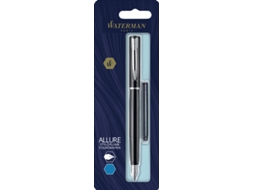 Caneta-Tinteiro WATERMAN Allure Black C.C. Cartão Blister