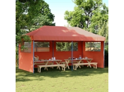 Vidaxl Tenda De Festa 292 X 580 X 315 Cm Terracota Tecido Oxford