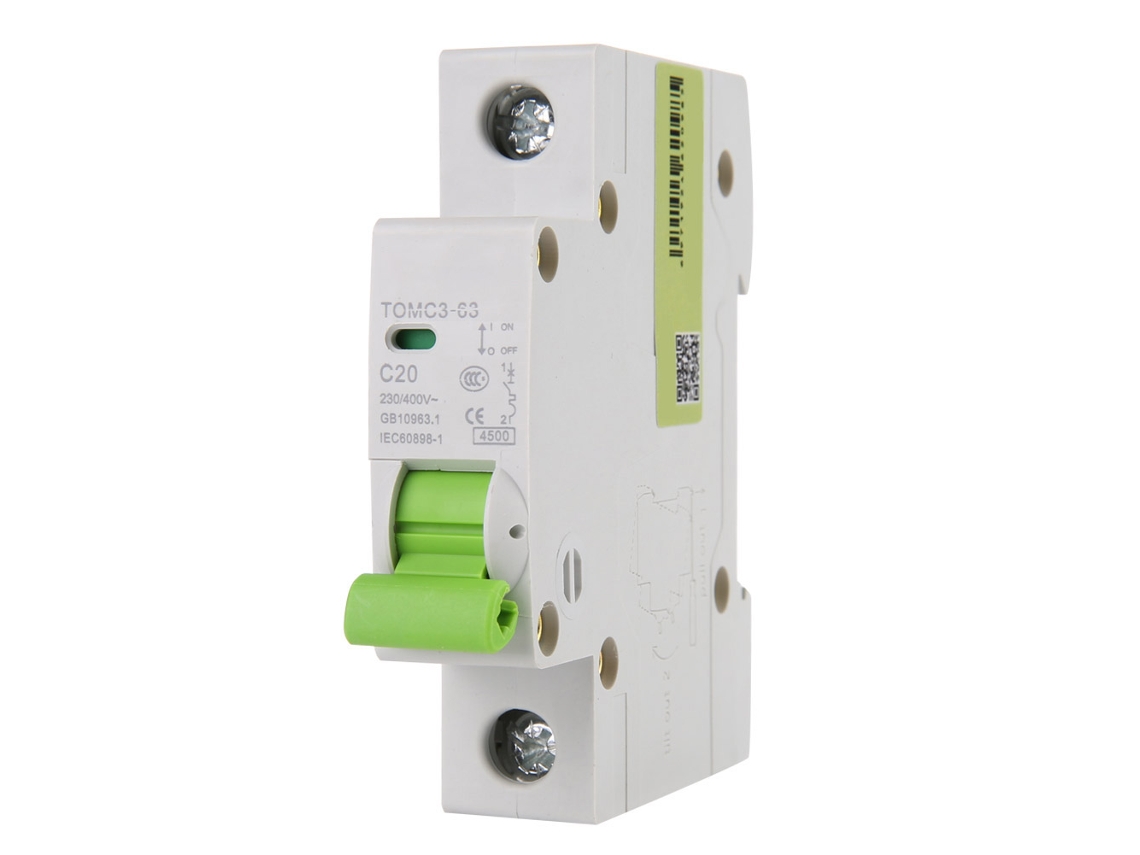 Disjuntor Miniatura 1p C Curva C 20a 230/400v | S/MARCA