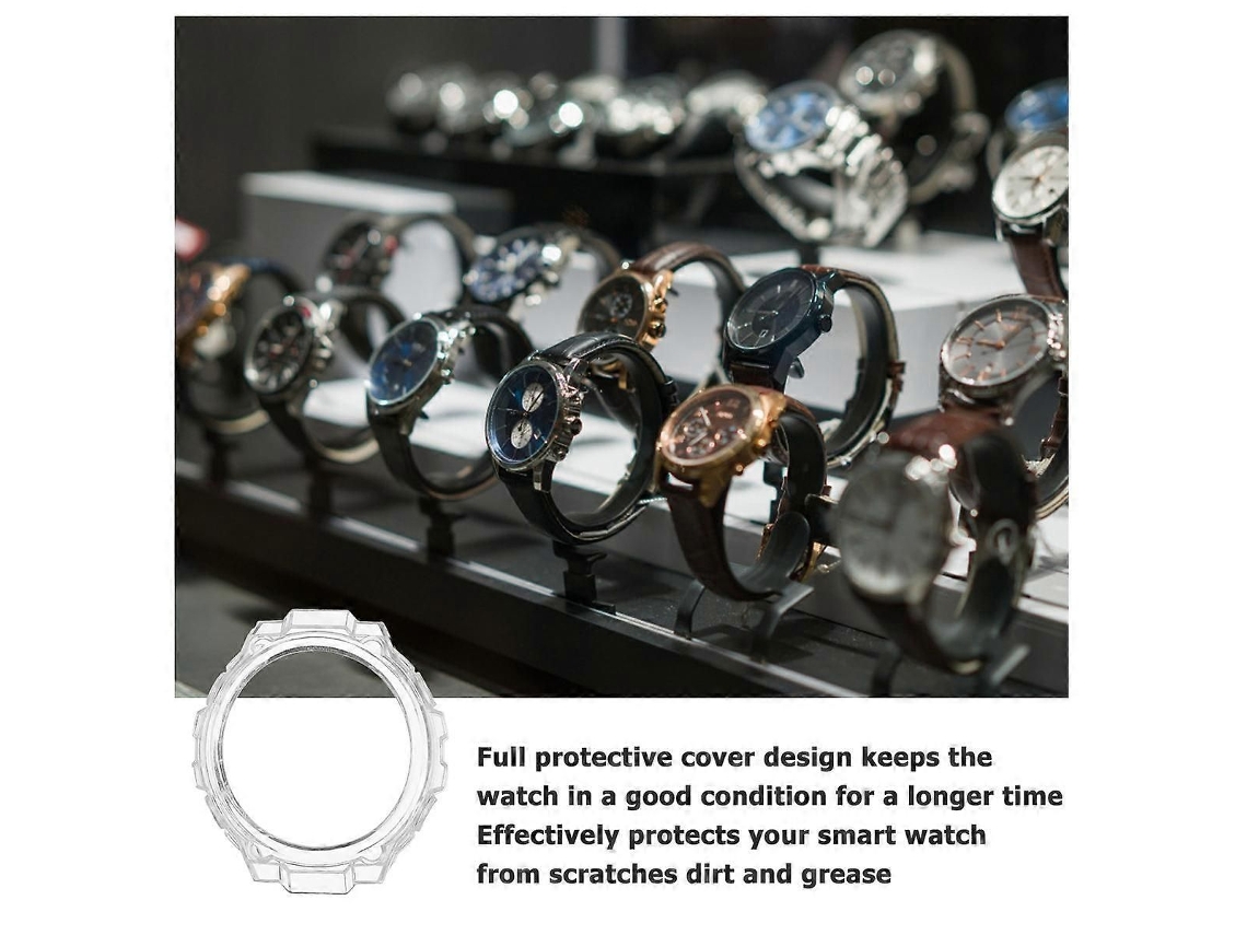 Capa Protetora de Tpu para Smartwatch, Design Branco. GOKOCO