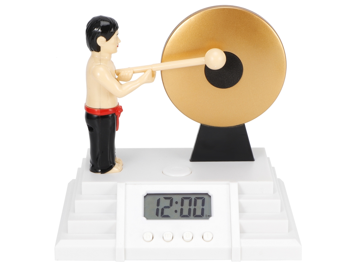 Laxiscreed Relógio Despertador Com Display Lcd E Função De Luz Noturna Para Um Sono Mais Confortável