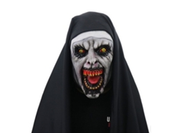 Máscara Nun Horror Halloween The Conjuring 2 Sister Com Brilho Assustador Da Laxiscreed