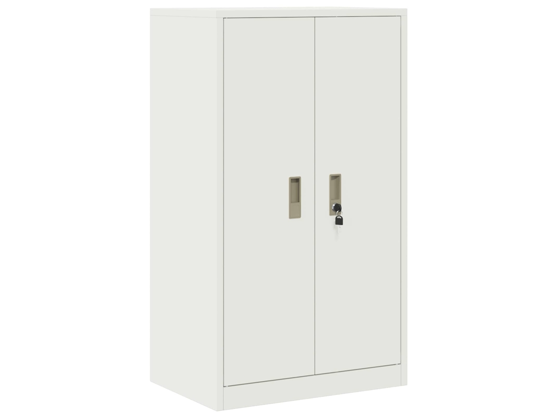 Armário de Arrumação Branco 60 X 40 X 105 Cm Aço MAISON EXCLUSIVE