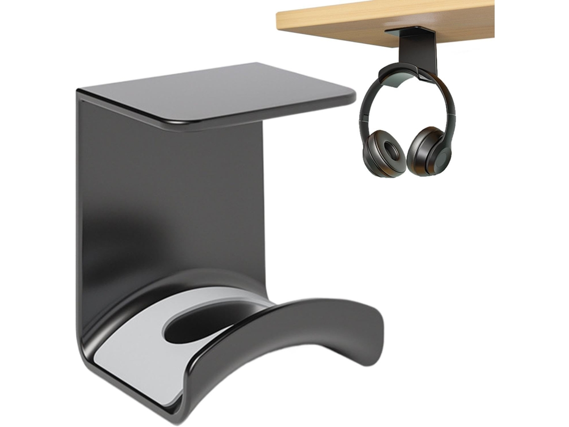 Lurelia Organizador Vertical Para Headset, Suporte De Parede, Metal, Adesivo, Perfil Discreto Gaming