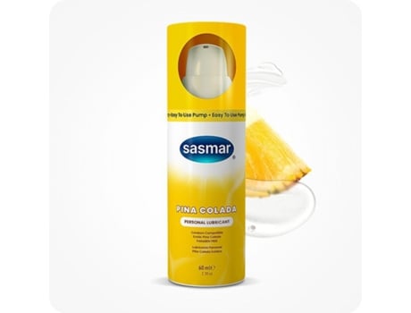 Lubrificante Pessoal Sabor Pina Colada Sasmar CONCEIVE PLUS EUROPE