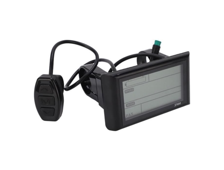 Painel de Controle com Tela Lcd DILWE para Bicicleta Elétrica 36V 48V Painel de Controle com Tela Lcd S900 para Bicicleta Elétrica