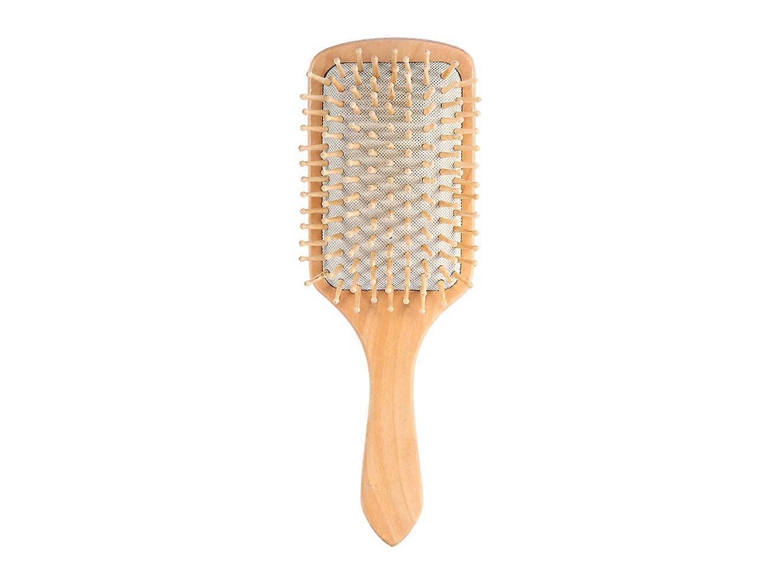 Peça Pente De Madeira Natural Antiestático Almofada De Ar Saudável Ferramenta Para Cuidados Com O Cabelo Jinyubo Store