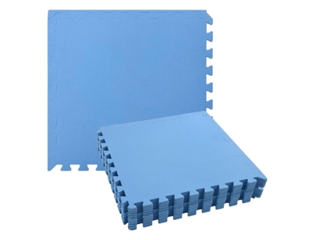 12X Tapete De Fitness E Exercícios Ginásio Tatami Puzzle 60X60Cm X 1Cm Almofada De Espuma Suave Máxima Proteção COSHANO