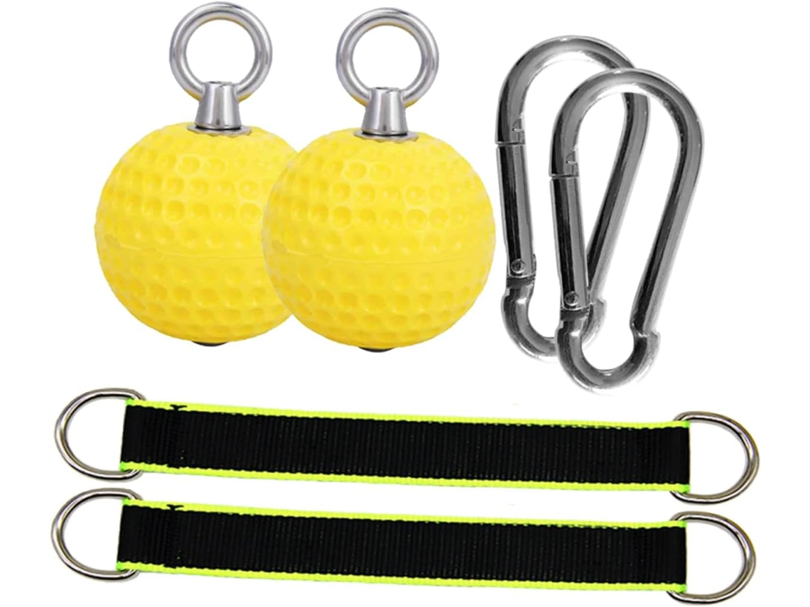 Bola De Treinamento Força Para Fortalecimento Muscular 72mm, Compacta E Reforçada, Ideal Para Exercícios De Pegada