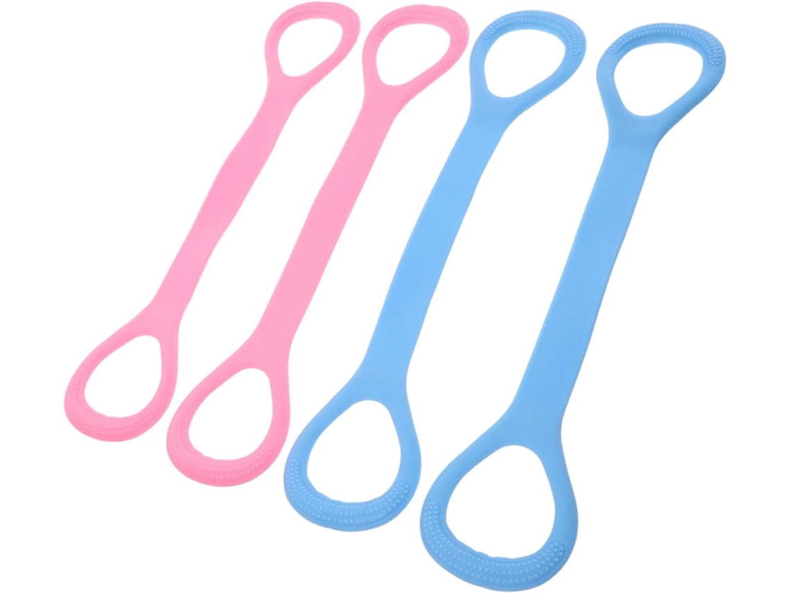 Abaodam Conjunto De 4-faixas Elásticas Resistência Espessas Para Mulheres, Alongamento Yoga Resistentes
