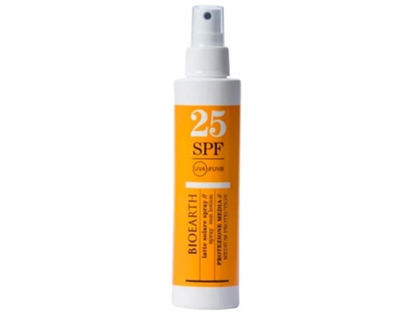 Spray de leite solar Spf25 150 ml BIOEARTH