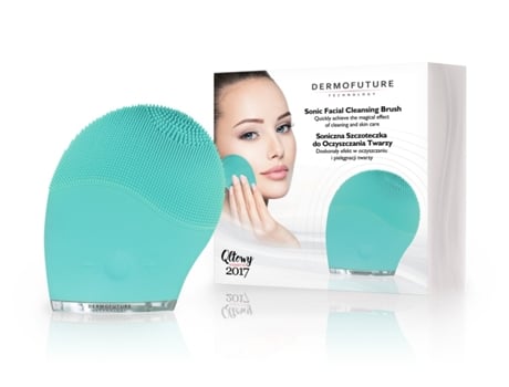 Escova De Limpeza Facial Sônica Dermofuture Menta