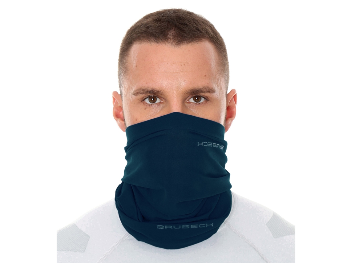 Cachecol Termoativo Tubular Brubeck Athletic Sling Multifuncional Unissex Azul Marinho M BRILVIBERA